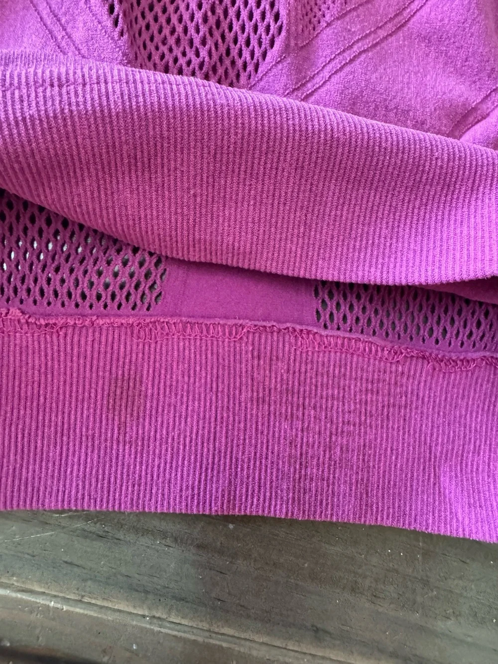 Free People Movement Running Through My Mind Bra Magenta Women’s L